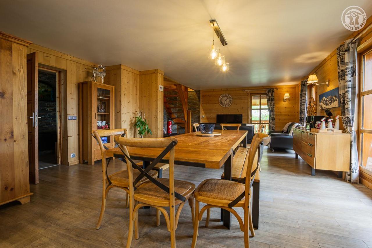 Chalet 13 Personnes-Le Vanvolet เลเซซี ภายนอก รูปภาพ