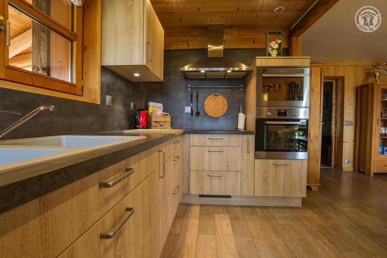 Chalet 13 Personnes-Le Vanvolet เลเซซี ภายนอก รูปภาพ
